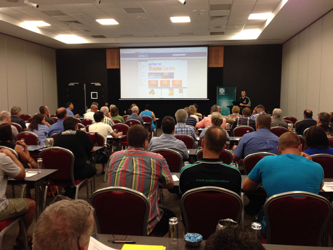 SYM-PAC User Group : Mitre 10 Expo '14