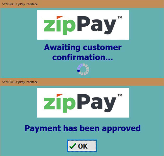 SYM-PAC’s new features : zipPay Integration with SYM-PAC