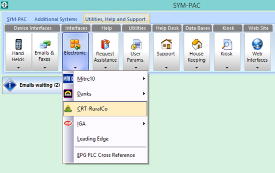 SYM-PAC’s new feature : Ruralco EDI Integration