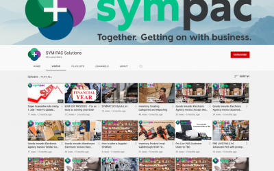 Sympac’s YouTube channel now has over 100 videos!